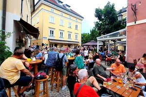 Kummts-eina-Konzert in der Osterwitzgasse mit 3ZAK und GAUGELER & BAND. Foto: Mein Klagenfurt