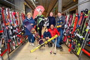 Bilanz AK-Wintersportbörsen: 11.500 Sportartikel zu günstigen Preisen wechselten Besitzer. Foto: AK/Thomas Hude