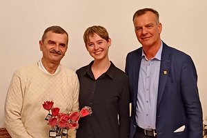 Literatur à la Carte mit Anja Knafl und Karlheinz Stöflin: Ein Abend voller Tiefgang und Visionen. Foto: M. Bentlin