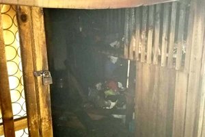 Brand in einem Kellerabteil eines Klagenfurter Wohnhauses. Foto: Berufsfeuerwehr Klagenfurt