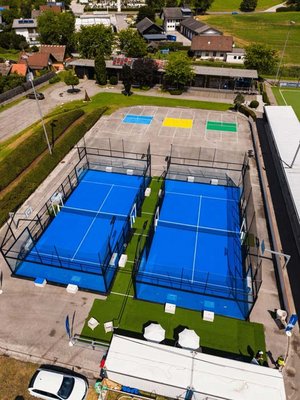 Die Padel-Courts in Moosburg: Foto: zVg