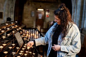 Matura: Segenswünsche per WhatsApp. Foto: Erzdiözese Wien/Stephan Schönlaub