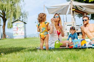 Familienfreundlichkeit wird im Klagenfurter Strandbad großgeschrieben. Foto: Daniel Waschnig