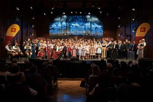 Die Finalisten im Konzerthaus Klagenfurt. Foto: ORF/Martin Drussnitzer