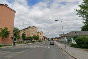Völkermarkter Straße: Geh- und Radweg wird ausgebaut. Foto: Google Street View
