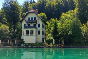 Ein Highlight ist die Bootsfahrt über den Wörthersee bis zu Mahlers Villa. Foto: zVg