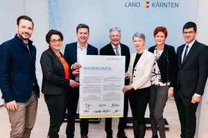 Neue Wasser-Charta für Kärnten. Foto: Büro LH Kaiser/Filipovic