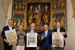 Neue Broschüre zeigt gotische Altäre aus Maria Saal und vom Magdalensberg. Foto: Diözesan-Pressestelle/Neumüller Neue Broschüre zeigt gotische Altäre aus Maria Saal und vom Magdalensberg. Foto: Diözesan-Pressestelle/Neumüller