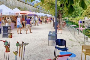 Kunsthandwerksmarkt 19. bis 21. Juni im Klagenfurter Lendhafen. Foto: Mein Klagenfurt