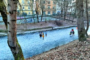 Mit dem Eislaufen auf Natureis schaut es heuer eher schlecht aus. Foto: Mein Klagenfurt