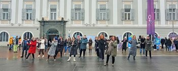 One Billion Rising: Klagenfurt tanzt gegen Gewalt an Mädchen und Frauen