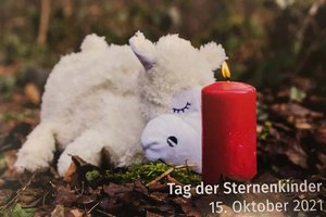 Andacht: Am 15.10. ist internationaler Gedenktag der Sternenkinder. Foto: KK