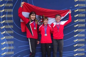 Nach WM-Gold nun auch noch Silber für Uli Striednig in Göteborg. Foto: zVg