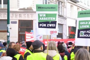 Gewerkschaft GPA Kärnten: Ab 30. November flächendeckende Warnstreiks im Handel. Foto: YouTube/Heute