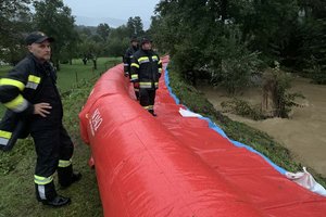 Der dritte Katastrophenhilfszug des Landesfeuerwehrverbandes wird in die Krisengebiete entsendet. Foto: KLFV
