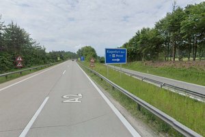 Am Montag Start der A 2 Generalsanierung im Bereich Knoten Klagenfurt West. Foto: Google Street View