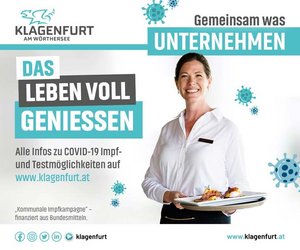 Betriebe, Freiberufler, Vereine: Teilnahme an Klagenfurter Impfkampagne zahlt sich aus