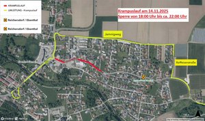 Am Freitag Krampuslauf in Ebenthal: Umleitung der KMG-Linie 7
