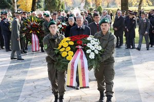 Militärische Allerseelenfeier in Klagenfurt-Annabichl. Foto: LPD Kärnten/Wajand