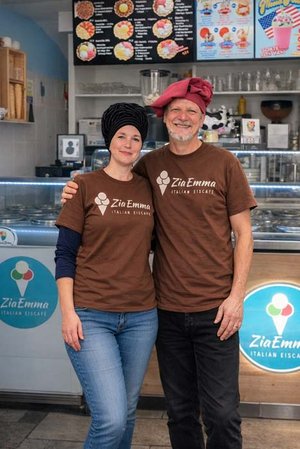 Start der Eissaison in Klagenfurt: Zia Emma in der Herrengasse wieder geöffnet. Foto: zVg