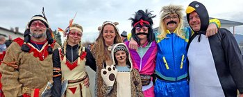 Bunter Faschingsumzug in Hörtendorf begeisterte am Valentinstag