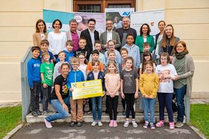 „Bewegung ist KLASSE!“: 5 Klagenfurter Volksschulen mit dabei. Foto: StadtKommunikation / Thomas Hude