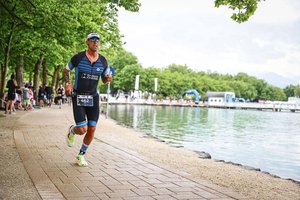 Charly M. war erfolgreicher Finisher beim Ironman Austria 2024. Foto: zVg