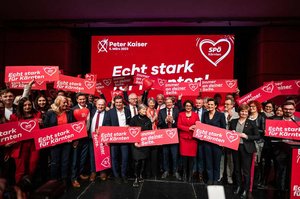 Wahlkampfauftakt der SPÖ in Villach. Foto: SPÖ Kärnten/Erich Varh