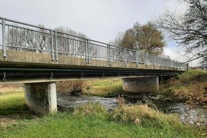 Glanbrücke bei Gurnitz wird saniert: Arbeiten auf der Miegerer Straße gestartet. Foto: Land Kärnten