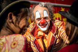 Kindervormittag am Sonntag, 20. Juli, im Klagenfurter Strandbad mit Clown Jako. Foto: Clown Jako