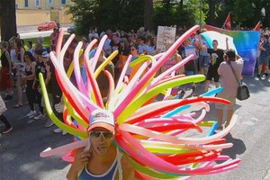 Klagenfurter Regenbogenparade am 26. Juni wieder als Fahrraddemo. Foto: Mein Klagenfurt