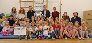 Klagenfurter Kindergarten „Bunte Knöpfe“ erhält e-Twinning-Qualitätssiegel. Foto: SK/Glinik