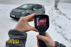 Verringerte Reichweite von E-Autos im Winter: Heizung bedient sich aus Batteriestrom. Foto: ÖAMTC ÖAMTC-Studie: Heizung und Isolierung von E-Autos. Foto: ÖAMTC