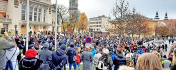 Großdemo in Klagenfurt gegen die Covid-Maßnahmen, Spaltung der Gesellschaft und Impfung