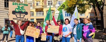 Fridays for Future Klimademo zog durch Klagenfurt