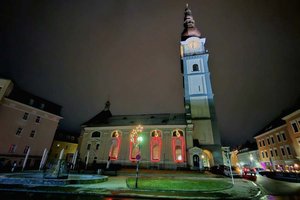 Über den Dächern von Klagenfurt: Silvester am Stadtpfarrturm. Foto: Mein Klagenfurt
