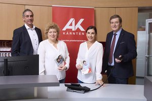 Jürgen Kopeinig, Irene Hochstetter-Lackner, Susanne Kißlinger, Günther Goach. Foto: Johannes Puch/AK