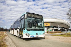UPDATE 25.8.: Es verkehren KEINE Shuttle-Busse! Foto: Madlin Peko