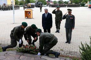 Tradition und Gedenken in der Windisch-Kaserne. Foto: Michael Steinberger/Bundesheer