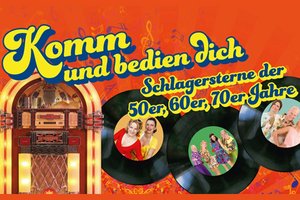 „Komm und bedien dich“ – die Schlagerhow der 50er, 60er und 70er im Volxhaus Klagenfurt. Foto: KK