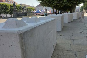 Neue Details zu Terrorsperren am Neuen Platz in Klagenfurt. Foto: Mein Klagenfurt