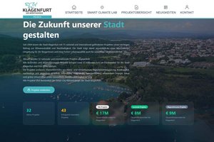 Auf dem neuen Dashboard finden sich online alle Informationen zu den 75 Förderprojekten der Stadt Klagenfurt. Foto: StadtKommunikation
