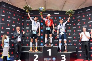 Die Sieger des IRONMAN Austria werden auch in den nächsten sechs Jahren in Klagenfurt gekürt. Foto: StadtKommunikation/Pessentheiner