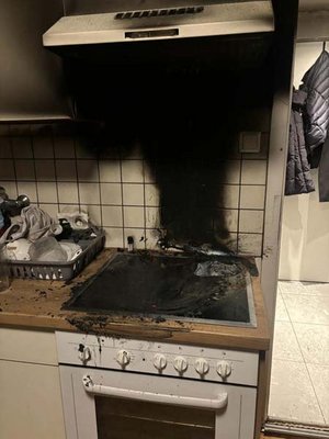 Herumspringende Katze schaltete Herd ein und löste Wohnungsbrand aus. Foto: Berufsfeuerwehr Klagenfurt