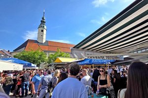 After Work Markt am Benediktinermarkt. Foto: Mein Klagenfurt