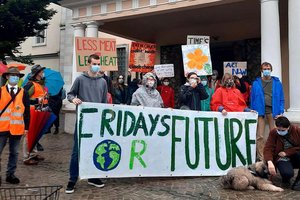 Fridays for Future Klimastreik am 25.3. in Klagenfurt. Foto: Mein Klagenfurt
