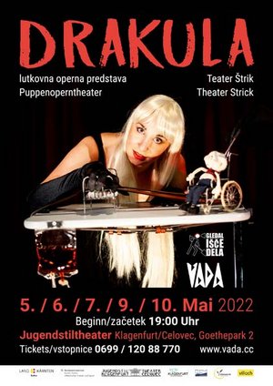 Puppenoperntheater DRAKULA: Premiere im Jugendstiltheater Klagenfurt