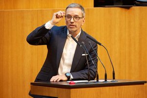 Kickl erteilt Wechsel nach Kärnten eine Absage und setzt auf Bundespolitik. Foto: Parlamentsdirektion / ​Thomas Topf