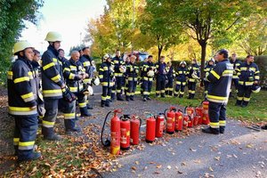 27 neue Mitglieder für die Freiwillige Feuerwehr Klagenfurt-Stadt. Foto: zVg