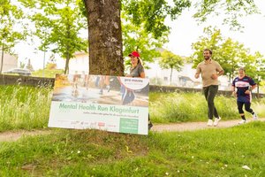 „Mental Health Run“: Vom Strandbad Loretto zur Steinernen Brücke und zurück. Foto: pro mente kärnten/Nicolas Zangerle